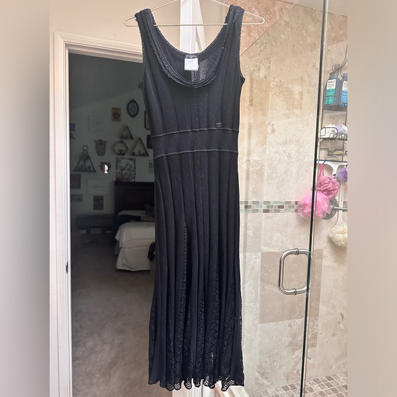 Vintage midi length Chanel Dress - Picture 2 of 8